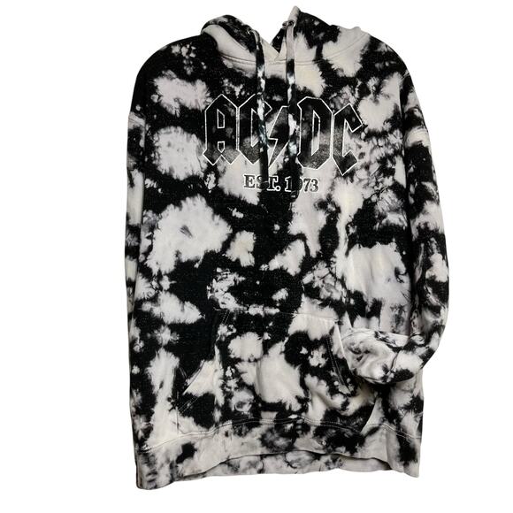 AC/DC Tie Dye Hoodie - Size Medium - Excellent Condition (2888) - Picture 1 of 3